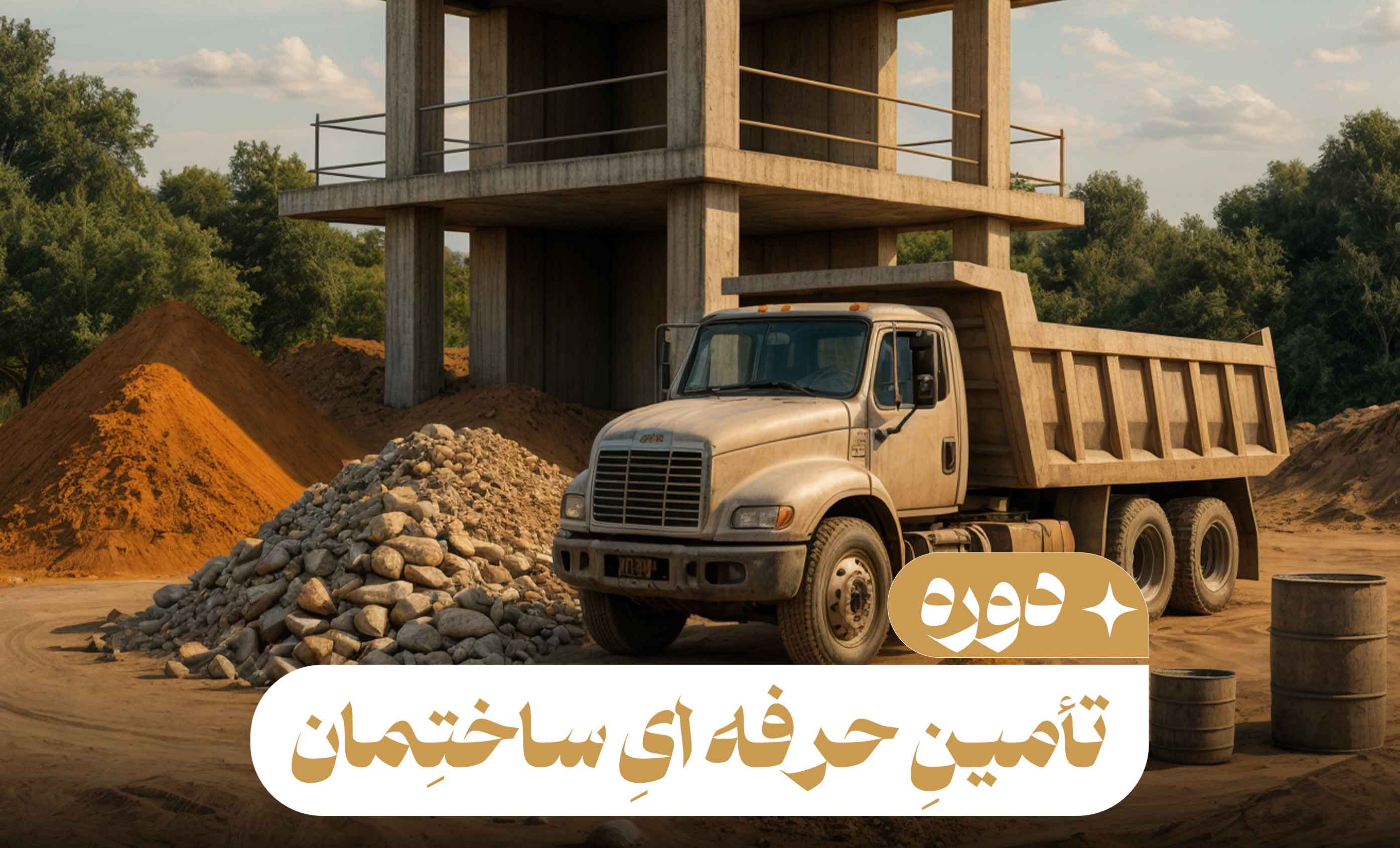 تامین حرفه ای ساختمان